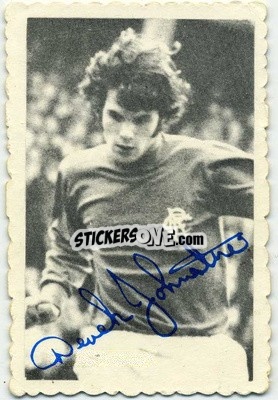 Sticker Derek Johnstone - Footballers 1973-1974
 - A&BC