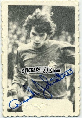 Sticker Derek Johnstone