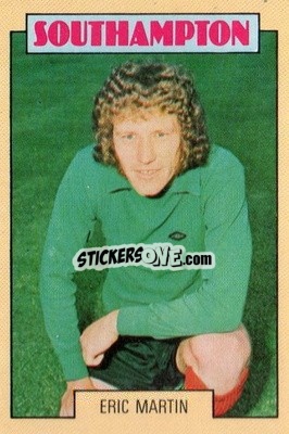 Sticker Eric Martin - Footballers 1973-1974
 n. 13 - A&BC