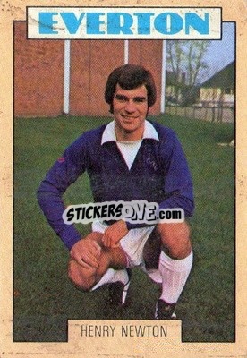 Sticker Henry Newton - Footballers 1973-1974
 n. 136 - A&BC