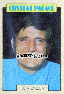 Sticker John Jackson - Footballers 1973-1974
 n. 16 - A&BC