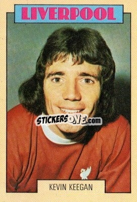 Sticker Kevin Keegan - Footballers 1973-1974
 n. 8 - A&BC