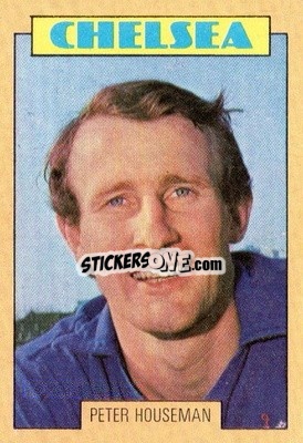 Sticker Peter Houseman - Footballers 1973-1974
 - A&BC