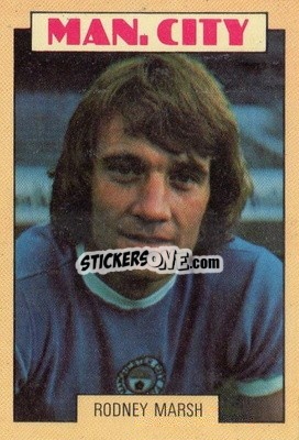 Sticker Rodney Marsh - Footballers 1973-1974
 n. 3 - A&BC