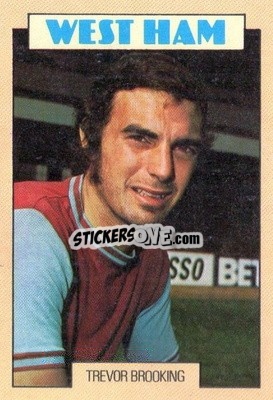 Sticker Trevor Brooking - Footballers 1973-1974
 n. 11 - A&BC