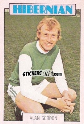 Sticker Alan Gordon - Scottish Footballers 1973-1974
 - A&BC