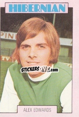 Sticker Alex Edwards - Scottish Footballers 1973-1974
 - A&BC