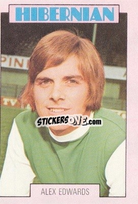 Sticker Alex Edwards - Scottish Footballers 1973-1974
 n. 22 - A&BC
