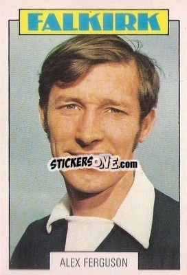 Cromo Alex Ferguson