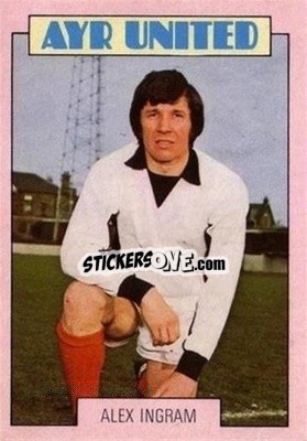 Sticker Alex Ingram - Scottish Footballers 1973-1974
 - A&BC