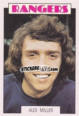 Sticker Alex Miller - Scottish Footballers 1973-1974
 - A&BC