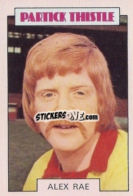 Sticker Alex Rae - Scottish Footballers 1973-1974
 - A&BC