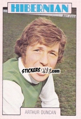 Cromo Arthur Duncan - Scottish Footballers 1973-1974
 - A&BC