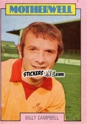Sticker Billy Campbell - Scottish Footballers 1973-1974
 - A&BC