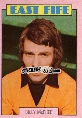 Sticker Billy McPhee - Scottish Footballers 1973-1974
 n. 43 - A&BC