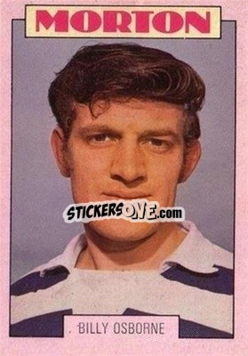 Sticker Billy Osborne - Scottish Footballers 1973-1974
 n. 141 - A&BC