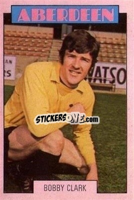 Cromo Bobby Clark - Scottish Footballers 1973-1974
 n. 10 - A&BC