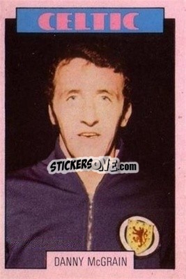 Sticker Danny McGrain - Scottish Footballers 1973-1974
 n. 11 - A&BC