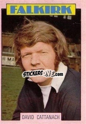 Sticker David Cattenach - Scottish Footballers 1973-1974
 n. 111 - A&BC