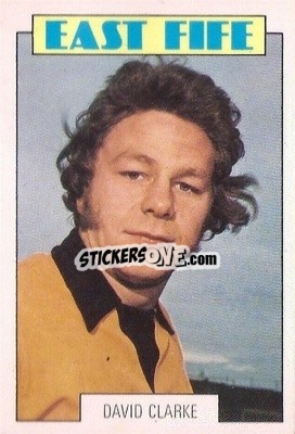 Sticker David Clarke - Scottish Footballers 1973-1974
 n. 159 - A&BC