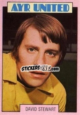 Sticker David Stewart - Scottish Footballers 1973-1974
 n. 32 - A&BC