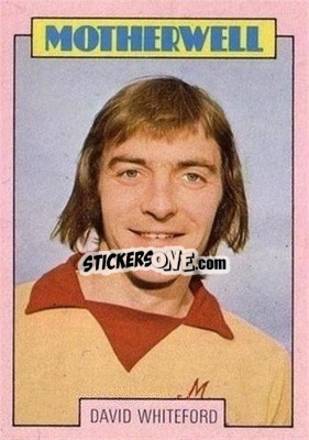 Sticker David Whiteford - Scottish Footballers 1973-1974
 n. 66 - A&BC