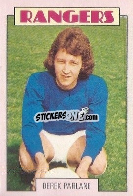 Sticker Derek Parlane - Scottish Footballers 1973-1974
 - A&BC