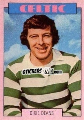Sticker Dixie Deans - Scottish Footballers 1973-1974
 n. 3 - A&BC