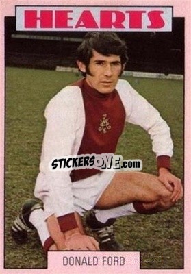 Sticker Donald Ford - Scottish Footballers 1973-1974
 - A&BC