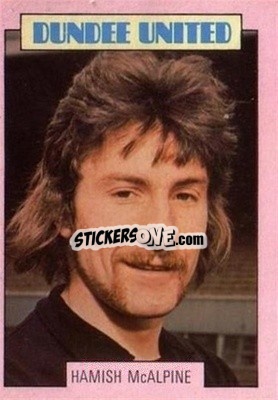 Sticker Hamish McAlpine - Scottish Footballers 1973-1974
 - A&BC