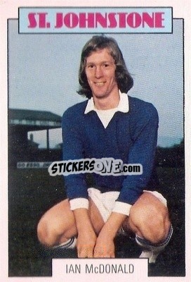 Sticker Ian MacDonald  - Scottish Footballers 1973-1974
 - A&BC