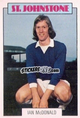Sticker Ian MacDonald  - Scottish Footballers 1973-1974
 n. 178 - A&BC
