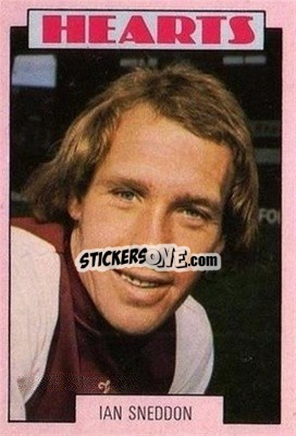 Sticker Ian Sneddon - Scottish Footballers 1973-1974
 - A&BC