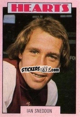 Cromo Ian Sneddon - Scottish Footballers 1973-1974
 n. 71 - A&BC