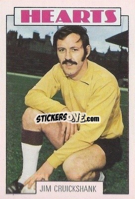 Cromo Jim Cruickshank - Scottish Footballers 1973-1974
 - A&BC