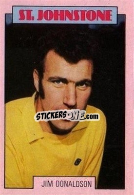 Sticker Jim Donaldson - Scottish Footballers 1973-1974
 - A&BC