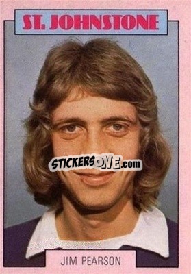 Sticker Jim Pearson - Scottish Footballers 1973-1974
 n. 169 - A&BC