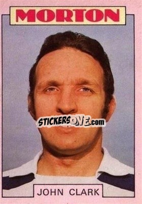 Sticker John Clark - Scottish Footballers 1973-1974
 n. 97 - A&BC