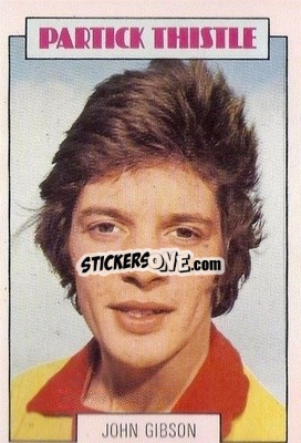 Sticker John Gibson - Scottish Footballers 1973-1974
 n. 173 - A&BC
