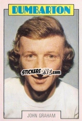 Sticker John Graham - Scottish Footballers 1973-1974
 - A&BC