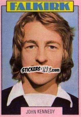 Sticker John Kennedy - Scottish Footballers 1973-1974
 - A&BC