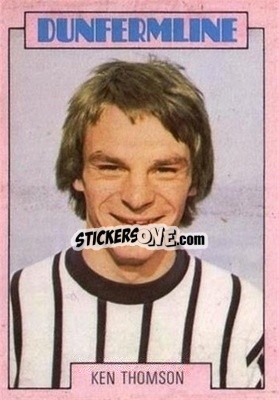 Sticker Ken Thompson - Scottish Footballers 1973-1974
 - A&BC