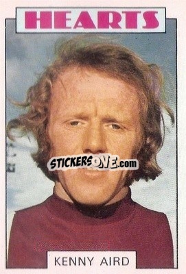 Sticker Kenny Aird - Scottish Footballers 1973-1974
 n. 177 - A&BC