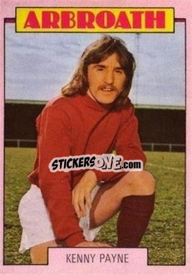 Sticker Kenny Payne - Scottish Footballers 1973-1974
 n. 98 - A&BC