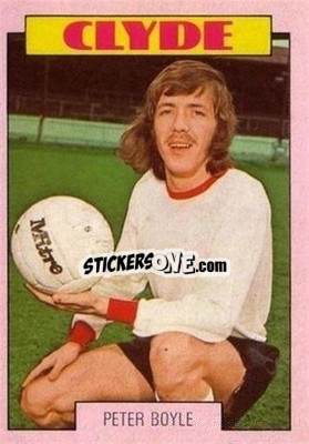 Sticker Peter Boyle - Scottish Footballers 1973-1974
 - A&BC