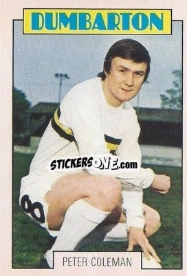Sticker Peter Coleman - Scottish Footballers 1973-1974
 n. 163 - A&BC