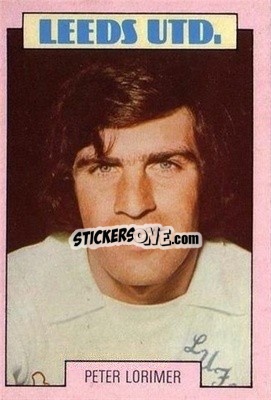 Sticker Peter Lorimer - Scottish Footballers 1973-1974
 - A&BC