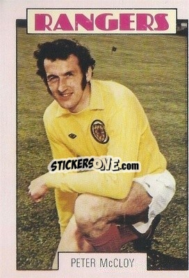 Sticker Peter McCloy - Scottish Footballers 1973-1974
 - A&BC
