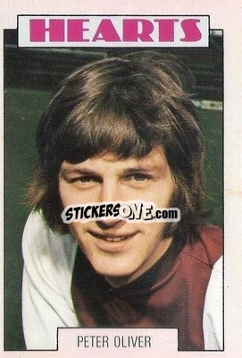 Sticker Peter Oliver - Scottish Footballers 1973-1974
 - A&BC