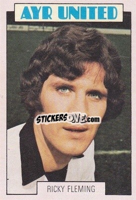 Sticker Rikki Fleming  - Scottish Footballers 1973-1974
 - A&BC